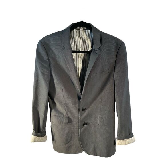 Express Women’s Size 36R Black Skinny Fit Two Button Sport Coat Blazer Jacket - Picture 2 of 16